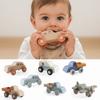 BPA Free Silicone Teether Toy Food Grade Silicone Car Toy Baby Silicone Car Teething Babies