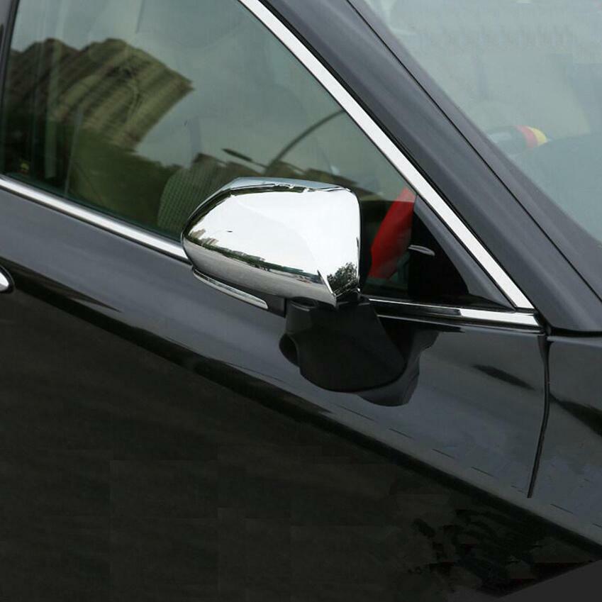 For 2018 2019 2020 Toyota Camry ABS Chrome Side Rearview Mirror Cover Trim 2PCS