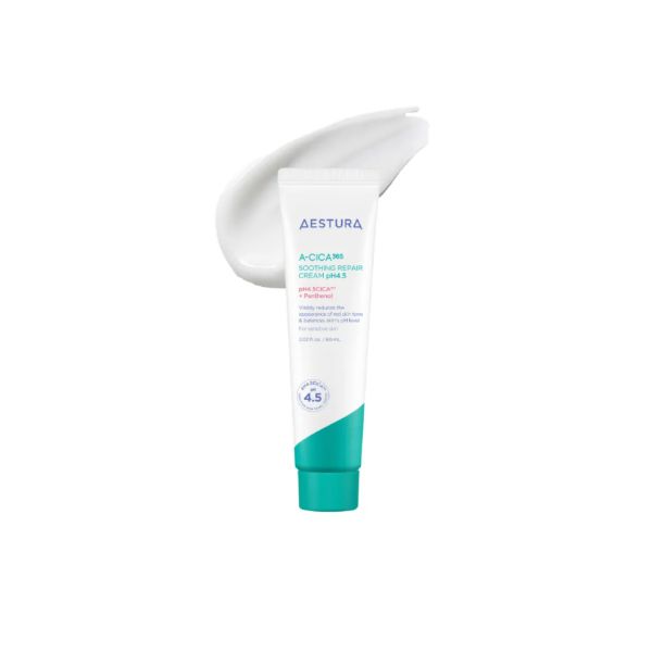 AESTURA A-CICA 365 4-Step Calming & Repair Routine Set (Toner, Serum, Cream, Pad)