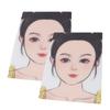 2pcs Kids Face Painting Exercise Board Reusable Face Painting Exercise Template Washable Makeup