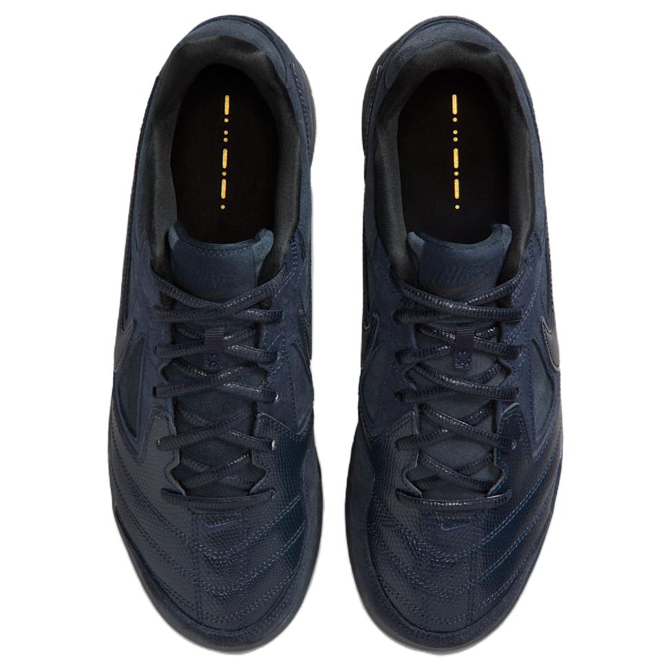 Nike Gato Series Minimalist Comfortable Thin Sole Leather Breathable Football Shoes Men sneaker Black IQ3403-475
