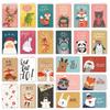 24PCS Christmas & Thanksgiving Greeting Card Set - Festive Holiday Designs for Gifts