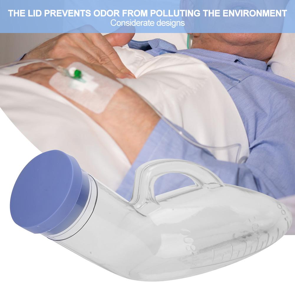 Colector Urină Bărbați Pâlnie PVC Ușoară pentru Colectarea Urinei Dispozitiv de Micțiune pentru Acasă