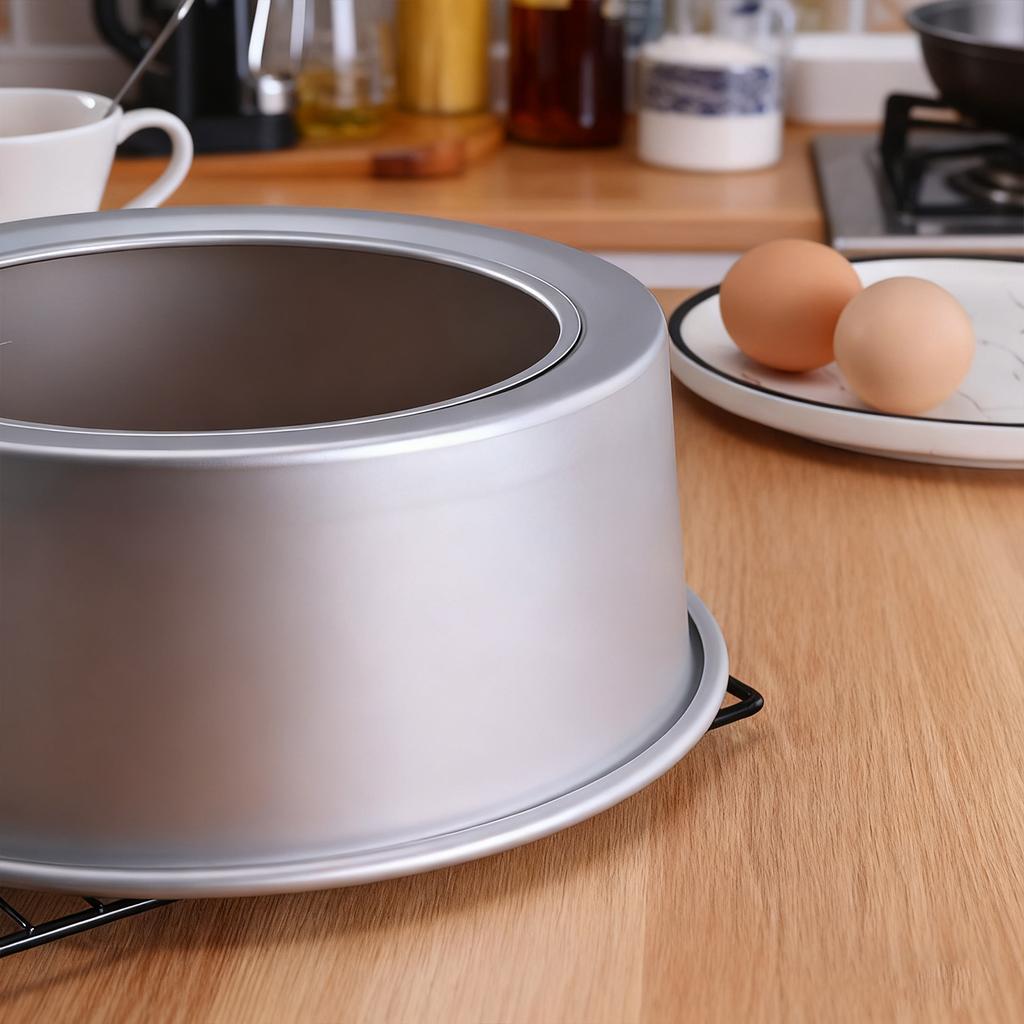 1PC 4/6/8/10Inch Removable Base Round Cake Pan DIY Cakes Pastry Mould Cheesecake Cake Pan Aluminum Nonstick Tin Kitchen Tools
