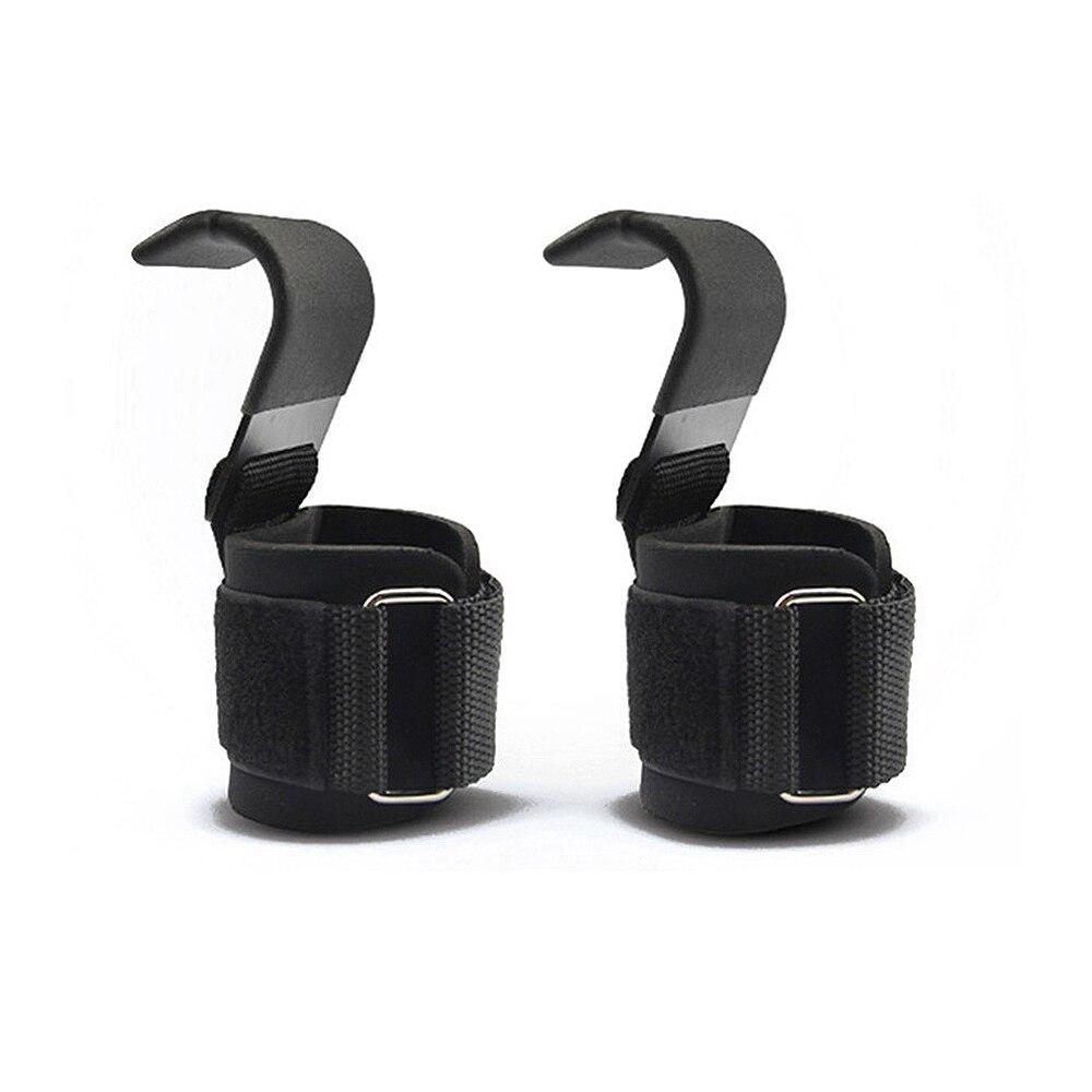 2pcs Weight Lifting Wrist Strap Pull-up Power Gloves Gym Training Equipment