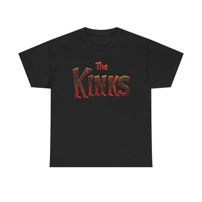 Maglietta Grafica The Kinks Merch Rock Vintage Unisex Maglietta in Cotone Pesante