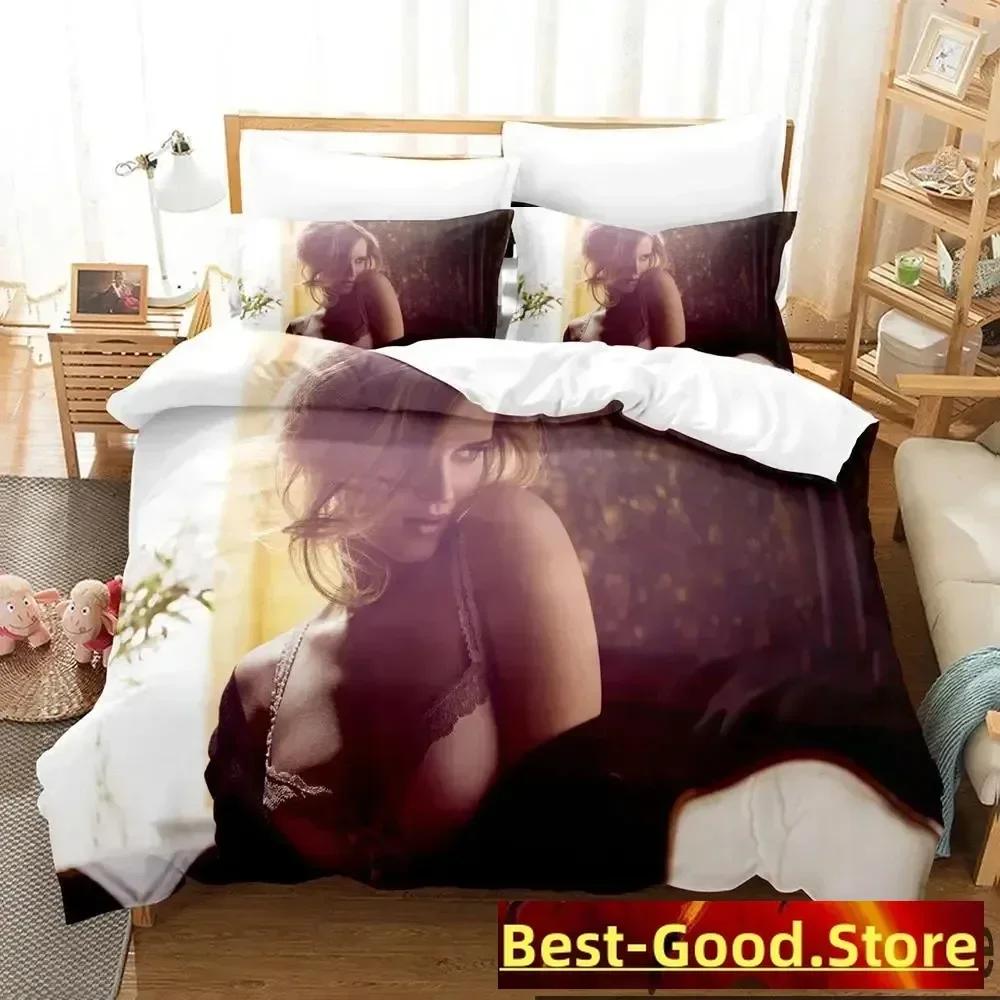 Sexy Y2K Mädchen Sexy Bettwäsche Set Jungen Mädchen Einzelbett Queen King Size Bettbezug Kissenbezug Bett Jungen Erwachsene Heimtextil