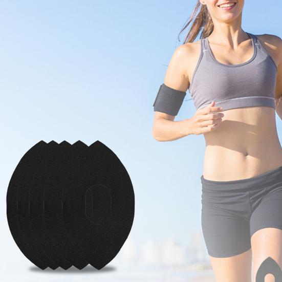 20Pcs Precut Kinesiology Knee Tape Knee Pain Relief Support Elastic Athletic Kinetic Knee Strip Waterproof Breathable Knee Stability Knee Patch