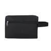 Men's Durable Large-Capacity Travel Canvas Wash Bag with Zipper