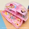 Children'S Play House Simulation Mini Pink Cake Cabinet Miniature Model Toy Doll House Kitchen Small Ornament Toy