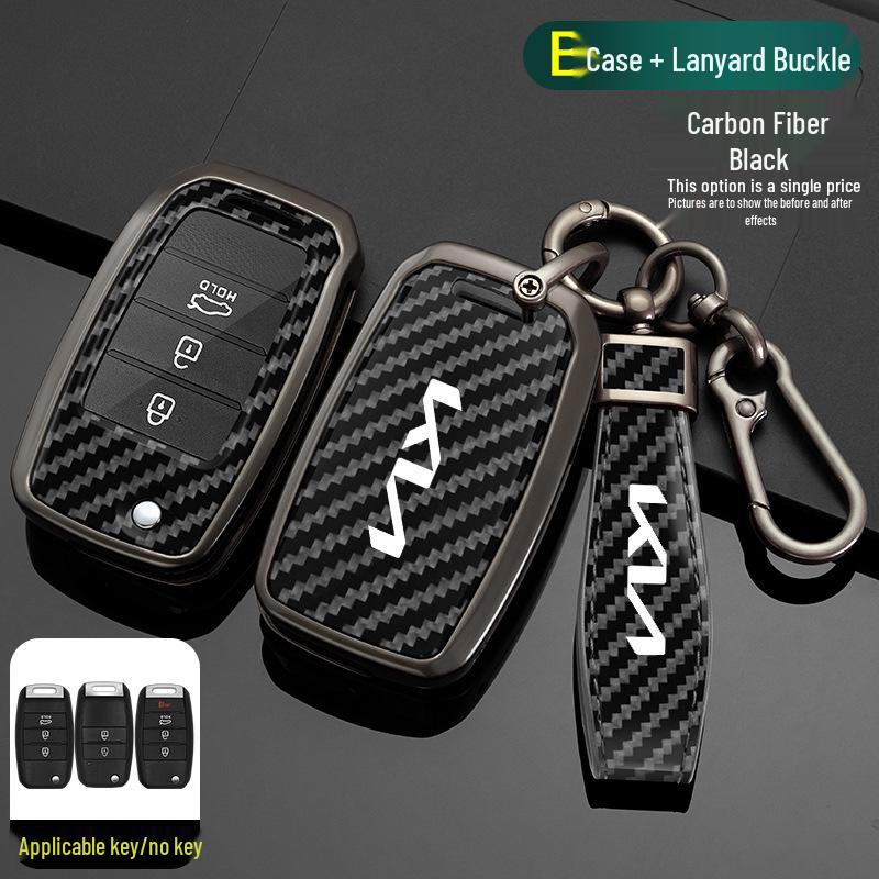 Kia Car Key Case for K3, K4, K5, Sportage, KX3, Sorento, Pegas, KX5 with Cross Buckle