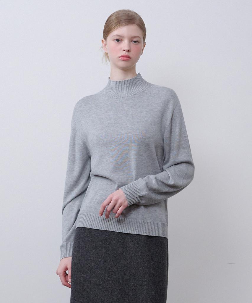 MICANE Nebula Wool Whole Garment Turtleneck Knit