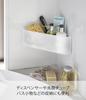 Yamazaki Magnetisches Badezimmer-Eck-Spielzeug 33 x x 10 4598 Regal, ca.. 18,5 cm, Nebel,