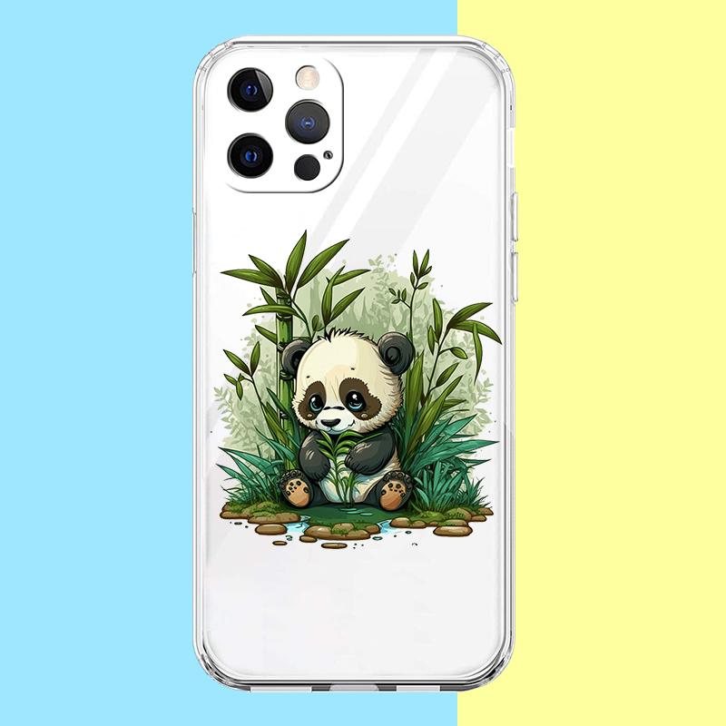 Tickle Panda Phone Case Cover for Google Pixel 8 7 6 5 4 4XL 7A 6A 5A 4A 3A 3AXLPro 5G Shockproof Silicone Transparent Shell Bag