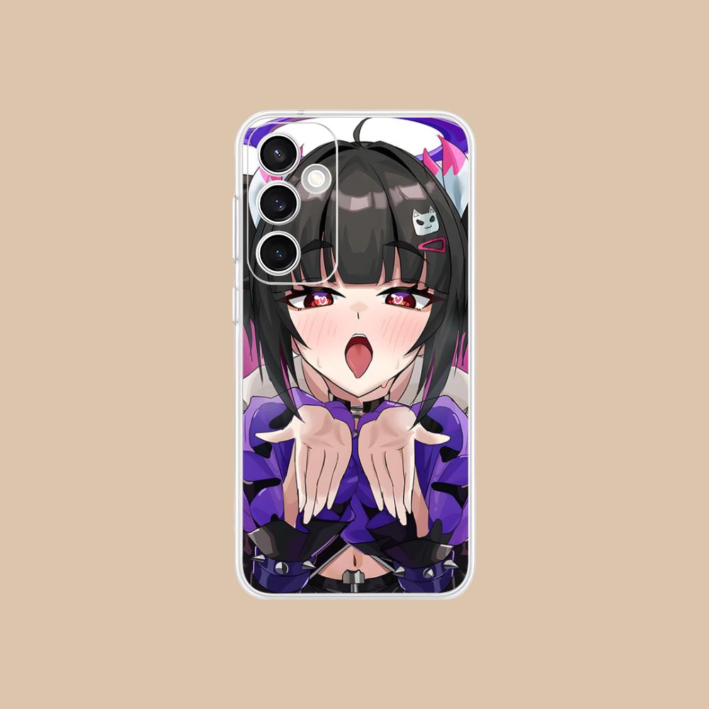 ZZZ Nangong Yu Klare Handyhülle für Samsung Galaxy S25 S24 S23 S22 S21Plus FE Ultra Bunte Hülle