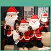 Super Large Santa Claus Plush Toy With White Beard Christmas Gift For Kids Stuffed Animal Grandfather Doll Characters)