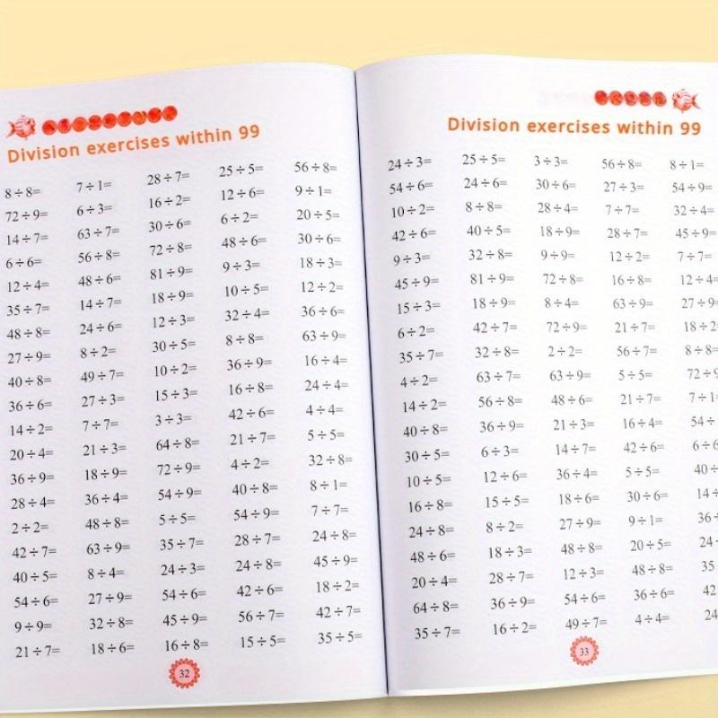 Times Tables Practice Workbook: Multiplication & Division within 99 - Exercises ideal for Memorizing Table math work