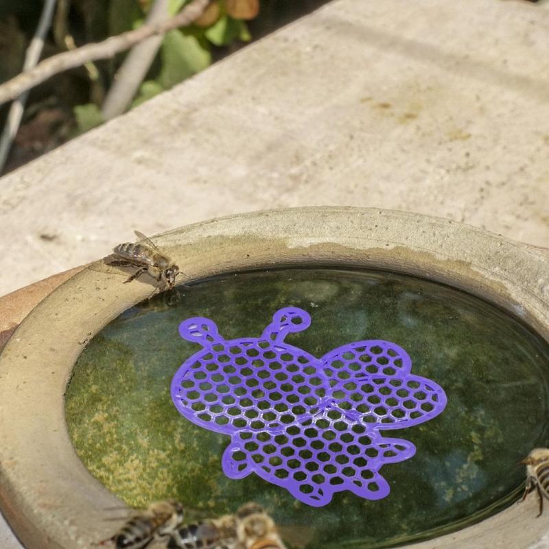Plastic Bees/Butterfly Shaped Watering Device Waterer Feeder Practical Pollinator for Beekeepers Garden Enthusiasts