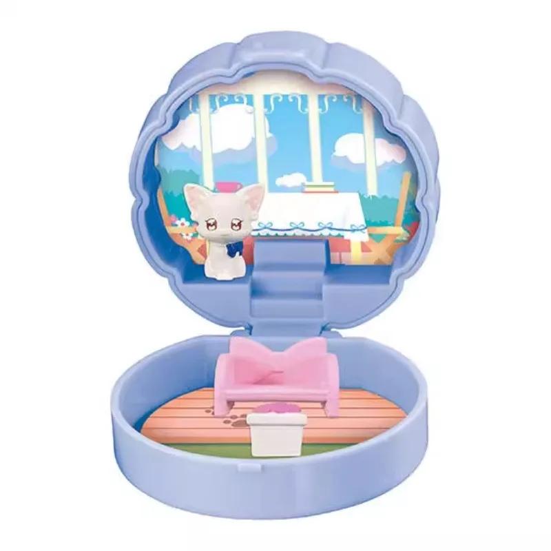

Original Pretty Cure Precure Gashapon Toys Makeup Box House Anime Figure Model Ornaments Toys 5cm to 7cm