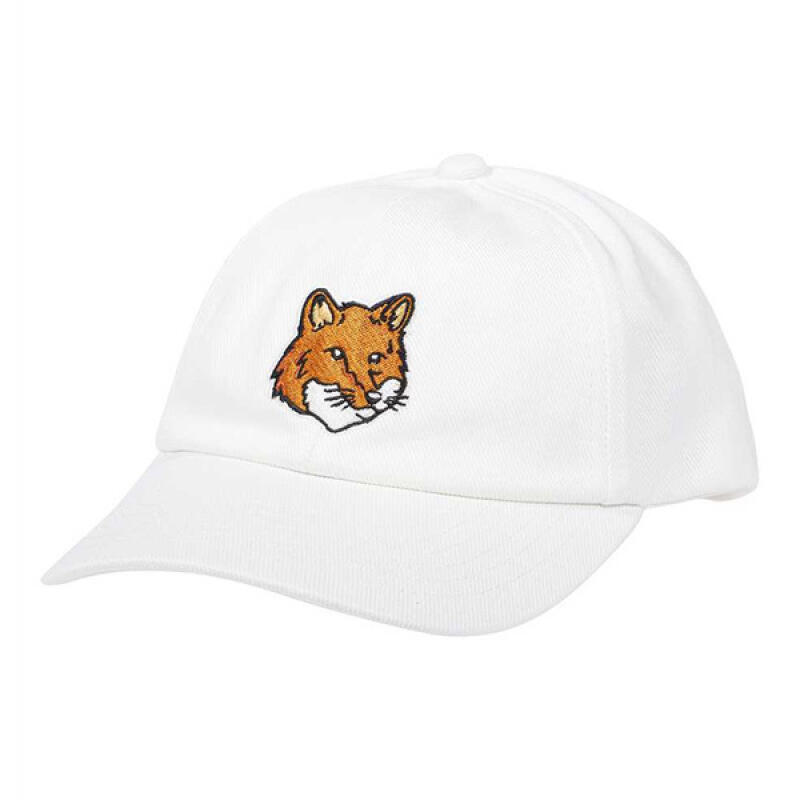 Maison Kitsune Hat Cap Fox Head LM06103WW0087-P100 LM06103WW0087-P100