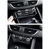 A03E-Car Interior Air Conditioner Knob Panel Frame Cover Trim For Alfa Romeo Stelvio 2017 2018 Giulia 2016-2018