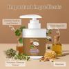 1/2 Bucăți 100ML Ulei de Cocos Cremă pentru Îndepărtarea Părului Facial Extract de Plante Fără Durere Hidratantă Cremă Depilatoare pentru Îndepărtarea Părului de pe Față, Corp Întreg, Brațe, Picioare, Axile