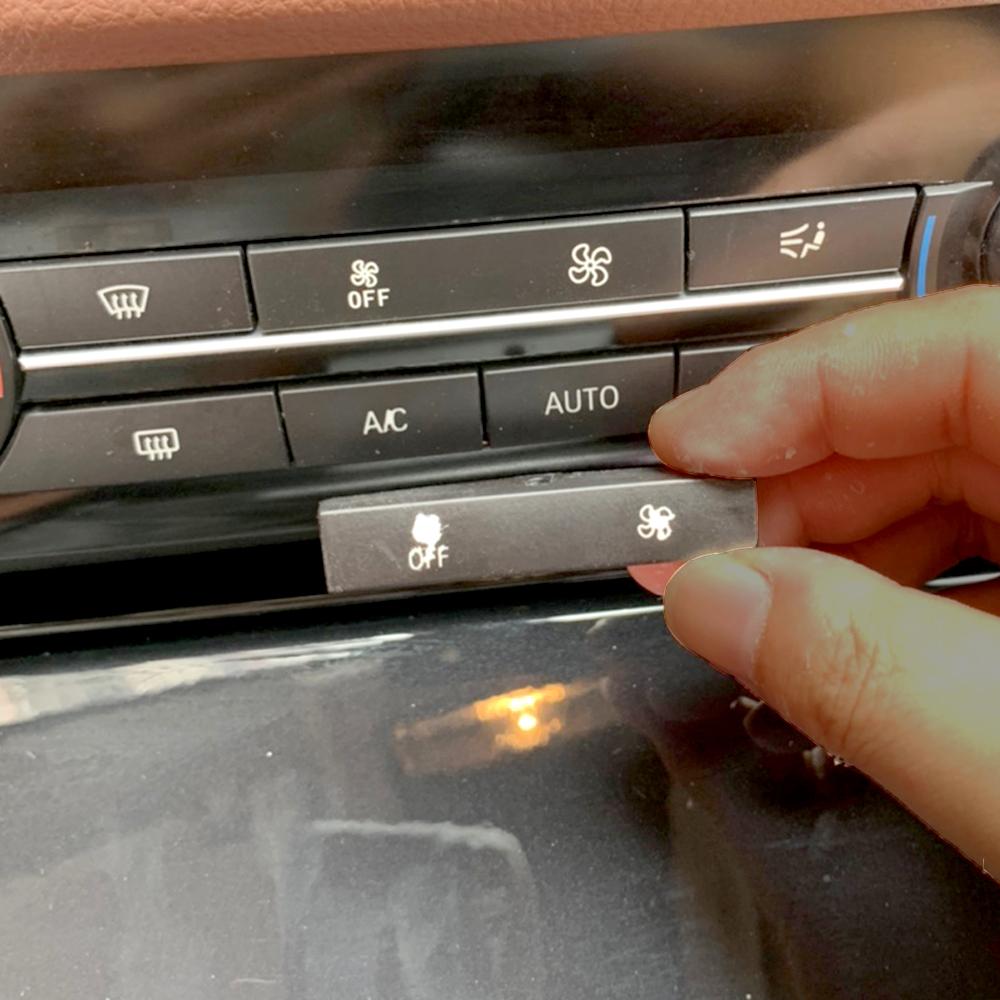 For BMW F07 F10 F18 F01 F02 F06 5 Series 6 Series 7 Series Control Switch Fan Button Cap Air Conditioning Cover