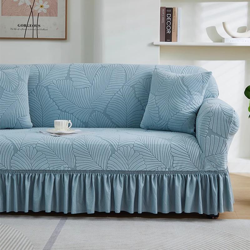 Skirt Sofa Cover New Anti Cat Claw All Inclusive Universal Cover All Seasons Dustproof Elastic Protective Cover