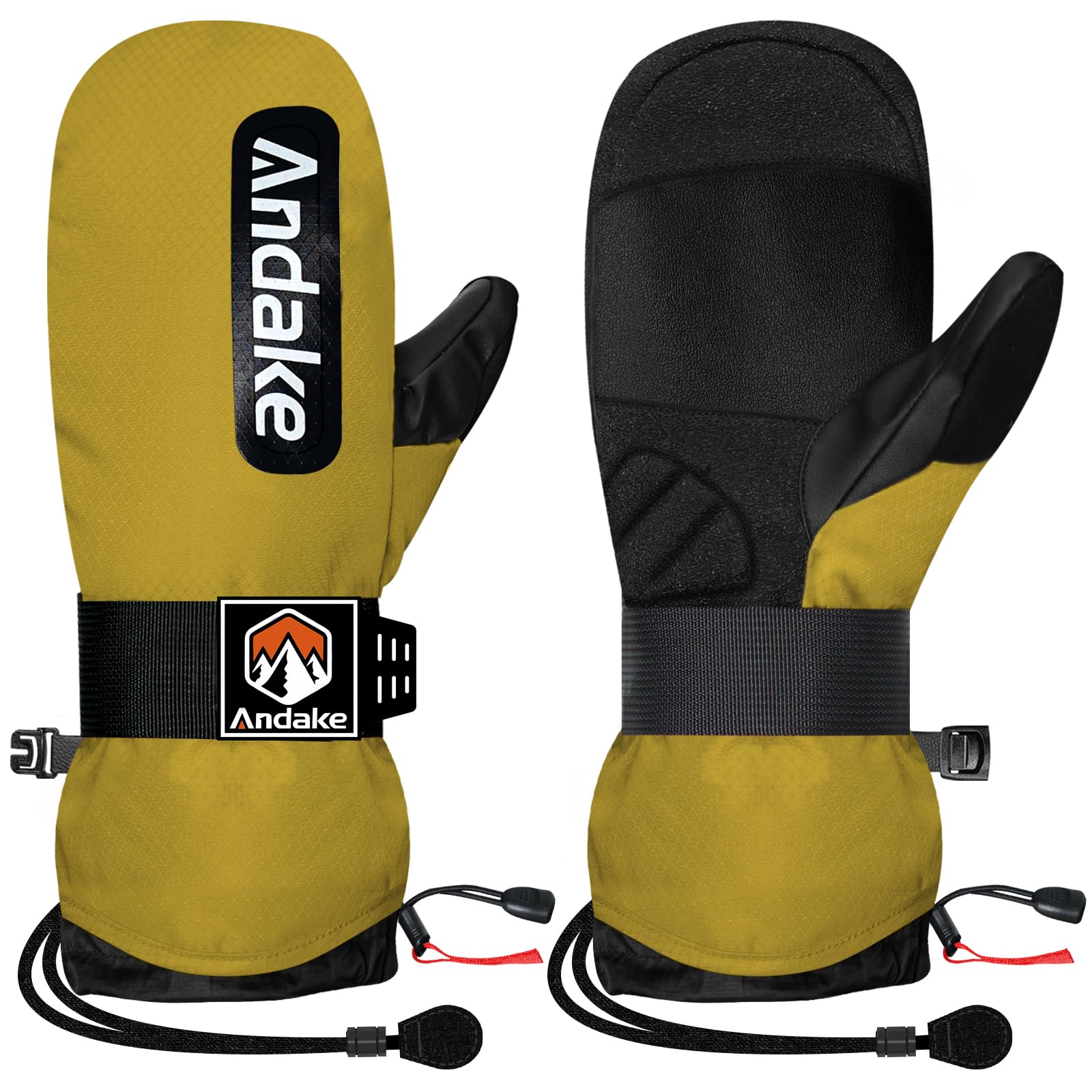 

Andake Ski Cold Weather Snowboard Warm for Men and Snowboarding Gloves Gloves, Gloves, Women, Insulated, Waterproof, Breathable, Winter, Warm,