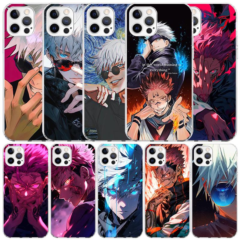 Hot Anime JusuKaisen Phone Case For IPhone 16 17 Air 16E 15 14 Plus 13 Mini 12 11 Pro Max 7 8 + SE 2020 Soft TPU Back Cover 16 1