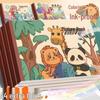 A4 Extra Thick Cartoon Drawing Book for Children – Ink-Proof, Art-Specific Coloring Book for Primary Students