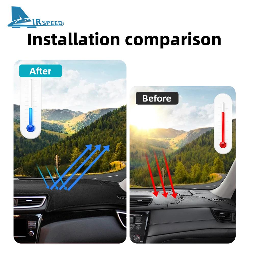 Car Dashboard Mat Sun Shade For Volkswagen VW Golf 8 MK8 2020 2021 2022 2023 2024 2025 Golf 8 R GTI Non-slip Cover Accessories