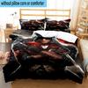 1PC Assass Warrior 3pcs Bedding,Including 1pc Duvet Cover And 2pcs Pillowcases Perfect for Christmas,Ideal for Bedroom, Dormitory