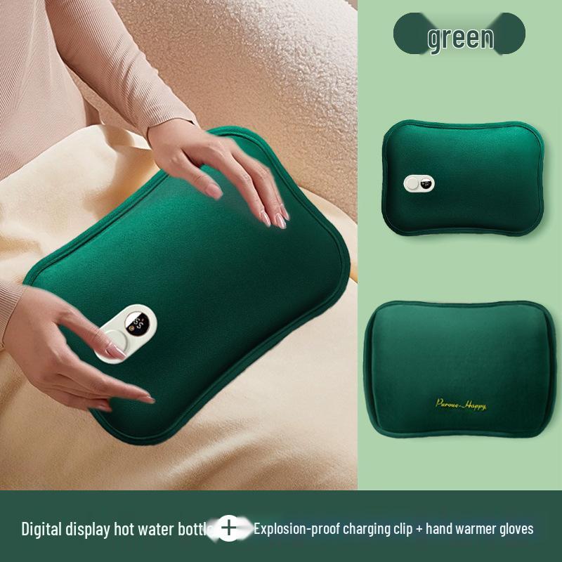 Electric Explosion-Proof Rechargeable Hand Warmer & Large Hot Water Bag