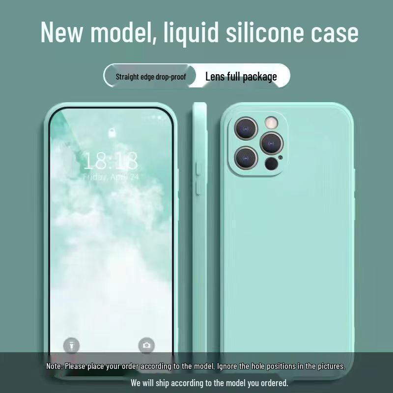 

Liquid Silicone Full-Coverage Drop-Proof Case for Apple 14 Pro Max Apple 14 Pro Max