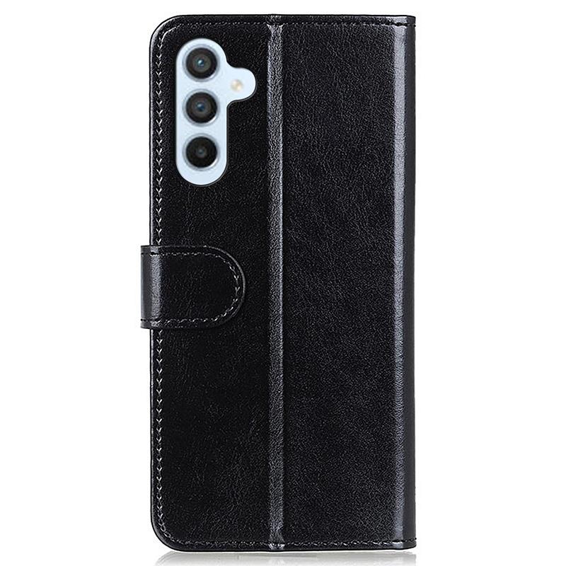 For Samsung Galaxy S25/S24 Case Wallet Crazy Horse Texture PU Leather Phone Cover