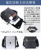 Masa Kawa Genuine Leather Shoulder Bag for Men, Crossbody Messenger Bag, Vertical Style, Lightweight, Waterproof, Perfect for Commuting, School, or