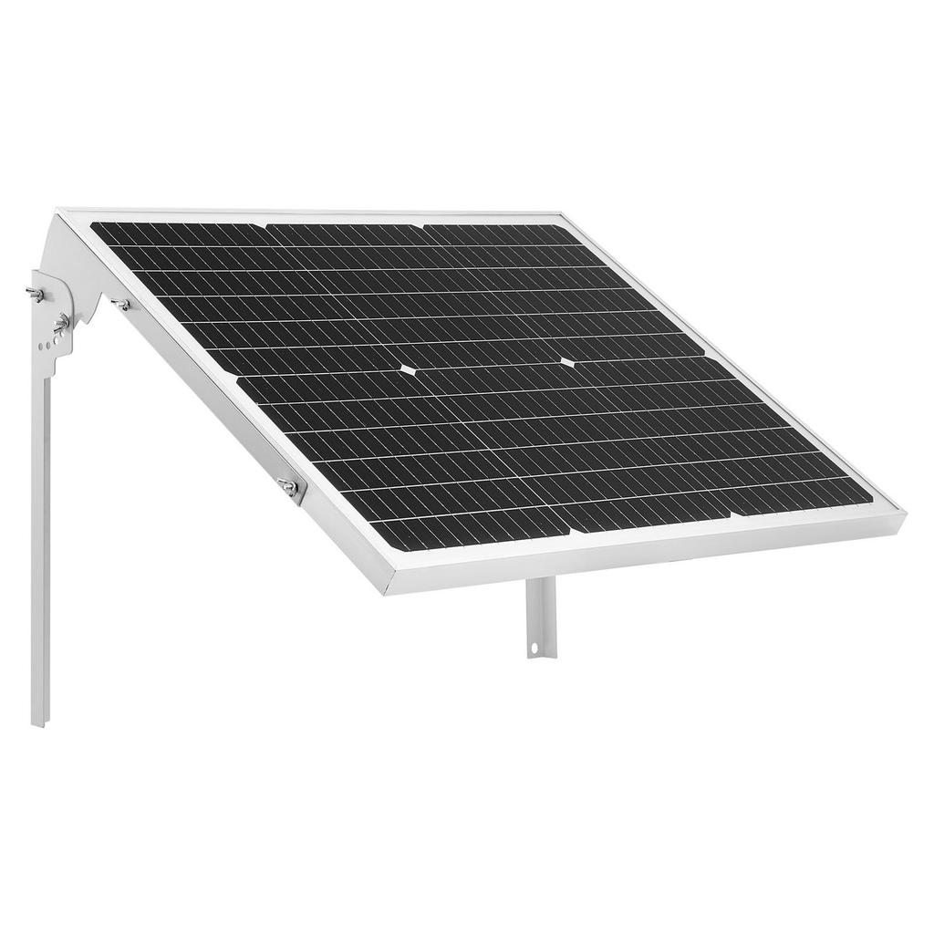 50W 12V Solar Battery Trickle Charger Maintainer, Mono Solar Panel Battery Charger with Upgraded MPPT Controller & Adjustable Mount Bracket, IP65