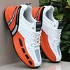 Men's Leather Casual Sneakers Brand Designer Men Running Shoes Fashion Thick-soled Sports Shoes Breathable Men Tennis Shoes