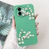 For Vivo Y38 Y58 T3x Y200i Y200t Back Cover Flower Butterfly Women Girly Fashion Phone Case For Vivo V2355 V2388 Liquid Silicone