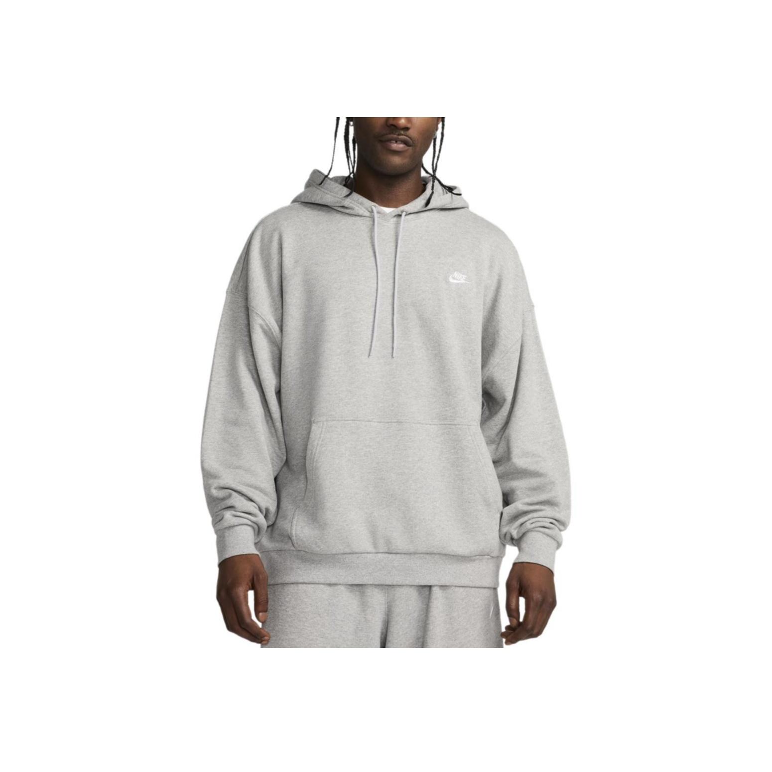 

Nike Клубный флисовый мягкий удобный дышащий худи мужские толстовки темно-серый HJ1816-063 S