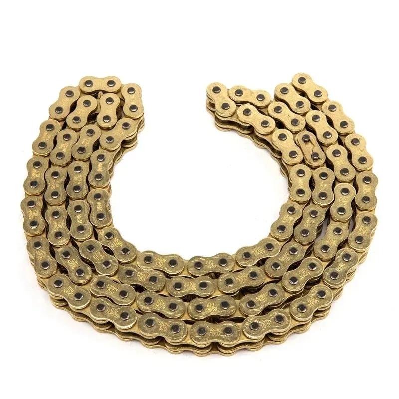 Motorcycle Chain 520 Chains 120 Links for Yamaha Kawasaki Suzuki for ATV for Dirt Bike High Quality DID O-Ring.