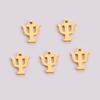 Teamer Stainless Steel Charms DIY Jewelry Making Question Mark At Dollar Sign Mini Charms Bracelet Necklace Handmade Accessories