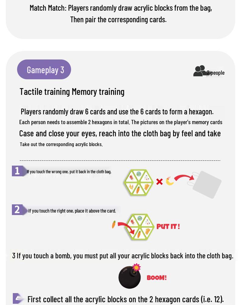 Pinwheel Tactile Shape Recognition Toy for Children's Early Education