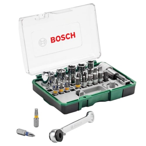 BOSCH Multi-Driver & Socket Set 2607017375 (W X H X D) 120 X 90 X 35mm