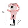 Tier-Golfschläger-Headcover für Driver, 460CC Fairway Golfzubehör Golf-Headcover-Schutz, Golfholz-Abdeckung Neuheit Niedliche Geschenke