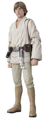 TAMASHII NATIONS Star Wars Luke Skywalker NOVÁ 150mm malovaná pohyblivá figurka SHFiguarts (NADĚJE) Cca. ABS a PVC