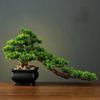 Simulation Fake Tree Bonsai Home Living Room Chinese Sand Table Hotel Porch Landscaping Decoration Green Plant Ornaments