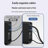 2M Braided Cable Sleeve Pet Nylon Wrapping Cable Casing Cable Sleeves Wire For Desk Pc Tv Wire Protector Cable Wrap Cover
