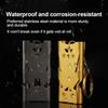 1Pc Multifunction High Decibel Whistle - Double Pipe Pendant Keychain Design, Outdoor Survival Emergency Tool for Camping, Porta